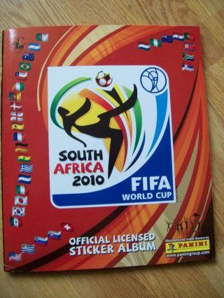 Panini South Africa 2010 World Cup Album,  Complete,