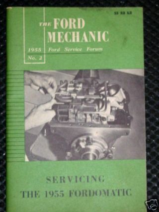 1955 The Fordomatic / Ford Mechanic No.  2