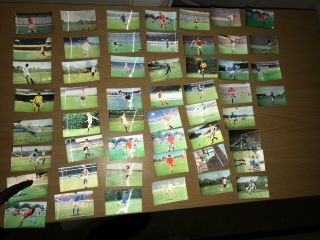 THE SUN 3D FOOTBALL GALLERY COMPLETE SET PLUS ACTION CARDS AND HOW TO PLAY 3 - D 2