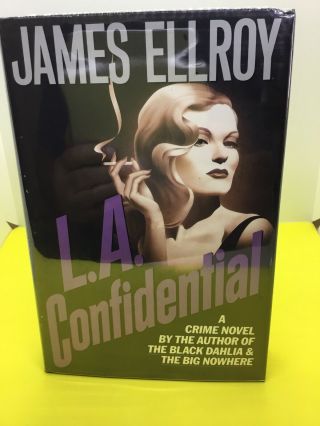 L A Confidential First Printing Signd And Numbered By James Ellroy With 1990