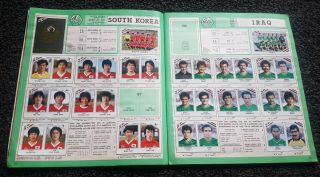 Panini World Cup Mexico 86 Album (Incomplete - 82 Full) 3