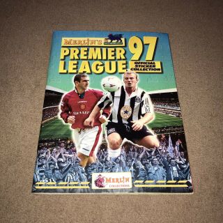 Premier League 97 Sticker Album - Merlin - 1997 - 100 Complete - Uk Seller