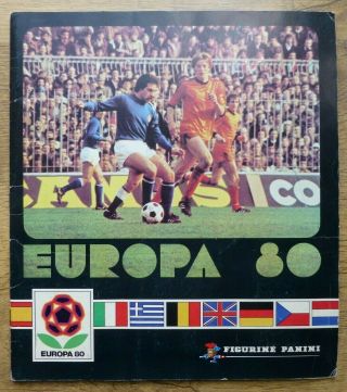Panini Europa 80 Sticker Album - Complete -