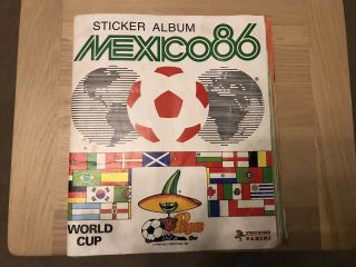 Panini Mexico ‘86 World Cup Sticker Album 100 Complete