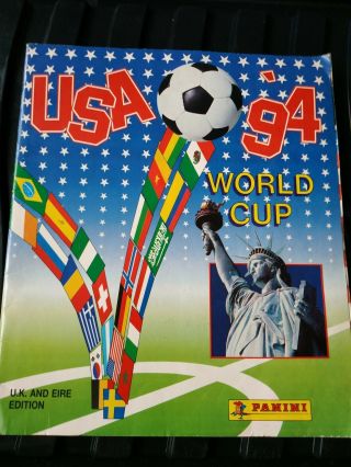 Panini Usa 94 World Cup Sticker Album 29 Stickers Missing