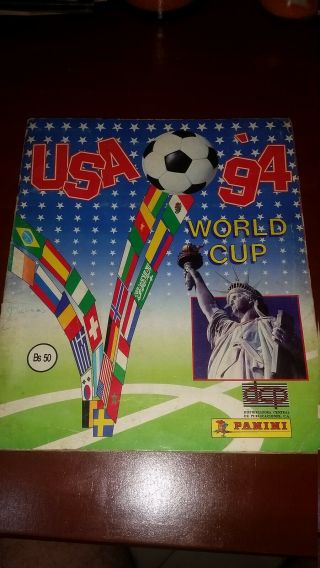 Partially Full Album Panini Fifa World Cup Usa 1994 Mising (16)