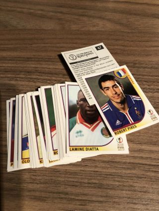 Panini World Cup 2002 Stickers (65 Stickers)