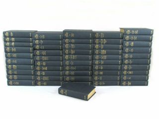 Harvard Classics 1909 - 10 Complete Set (1 - 50),  Lectures Blue Cloth P F Collier
