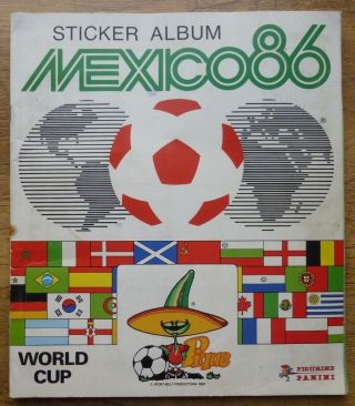 Panini Mexico 86 - Complete Sticker Album