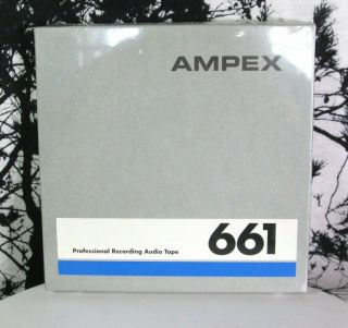 Ampex 661 Professional Recording Audio Tape Reel 1/4 " X 3600