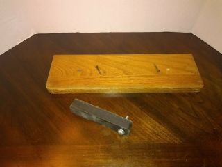 Vintage Dcm Time Frame Tf 400 Speaker Replacement Wood Trim Of Bottom Of Cabinet