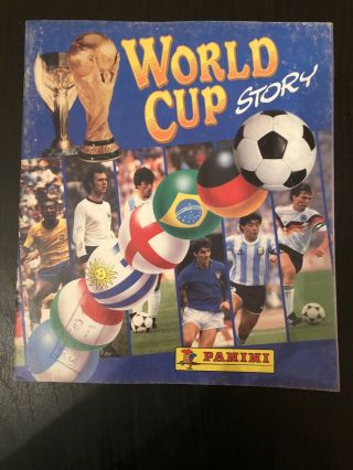 Panini World Cup Story Empty Album 1990