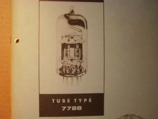 1961 - AMPEREX Tube Type 7788 Application Bulletin - vacumm tube 2