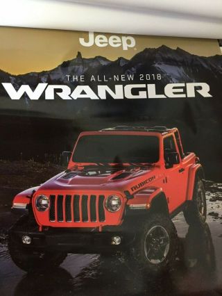 2018 Jeep Wrangler Rubicon Poster