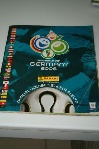 Complete Album Panini Fifa World Cup Germany 2006