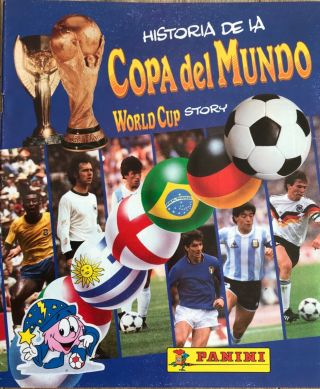 Complete Panini World Cup Story Album