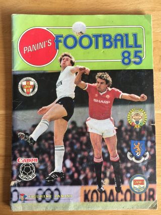 Panini Football 85 Complete Sticker Album