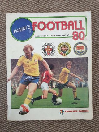 Panini Football 80 Album - 100 Complete