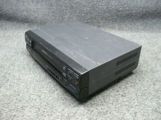 Symphonic Model 7870 VCR Video Cassette Recorder VHS Tape Player No Remote 3
