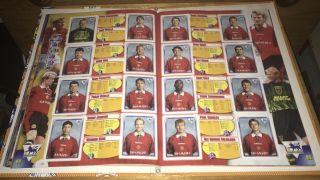 Merlins Topps 1998 Premier League Sticker Album [100 complete] 2