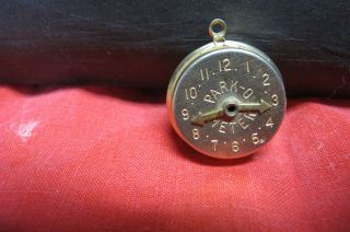 Old Vintage Park - O - Meter Time Fob Coin Holder