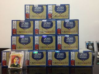 Panini World Cup Russia 12 Boxes 1200 Packs Edition 682 Stickers