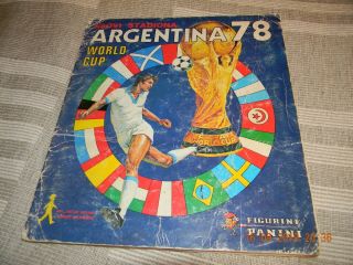 Argentina 78 Panini Album Fifa World Cup