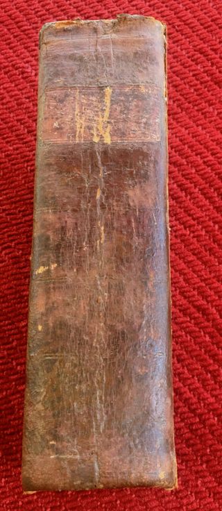 1805 DICTIONARY OF ENGLISH LANGUAGE BY SAMUEL JOHNSON 1ST AMERICAN ED.  LEATHER 2