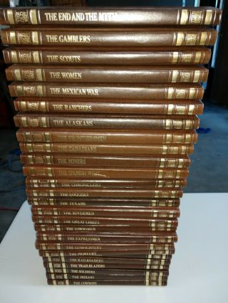 26 Volume Set Of The Time Life Old West Series Books