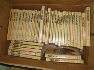 34 Trixie Belden Oval Cover Books - 1 To 34 Complete Set - Paperback Books