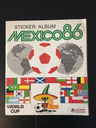 Mexico’86 Panini Sticker Album