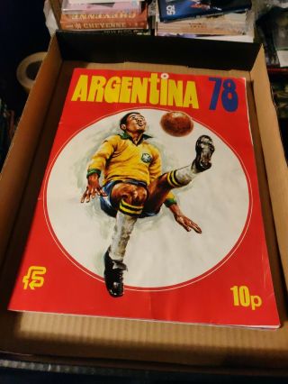 Fks Argentina 78 Sticker Album World Cup
