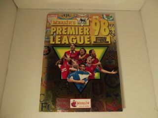 Merlin’s Premier League 98 Album,  Complete In