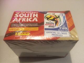 Panini World Cup 2010 Football Stickers Box 100 Packets