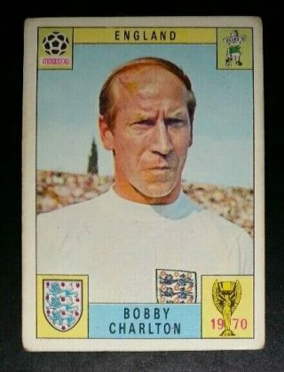 1970 Panini Mexico 70 Bobby Charlton England Sticker