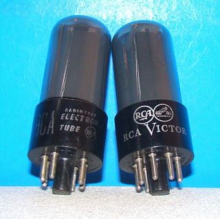 35l6gt Rca Vicor Aa5 Radio Guitar Amplifier Vacuum Tubes 2 Valves 35l6g