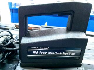 Only $9.  99 Realistic 44 - 233a High Power Magnetic Audio/video Tape Eraser