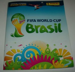 Panini 2014 World Cup Sticker Album With 598 Stickers