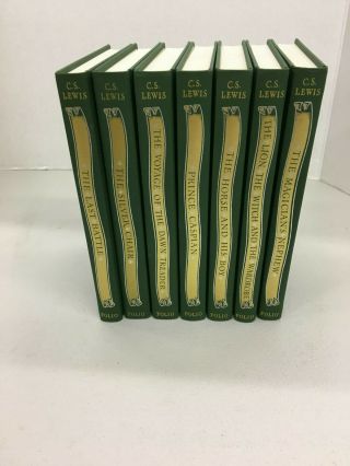 Foliol Society 1996 The Chronicles Of Narnia - C S Lewis - 7 Volume Set