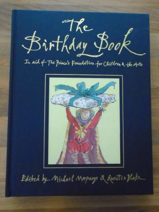 Signed 1st Limited Edition Of The Birthday Book.  Quentin Blake Roald Dahl.  First