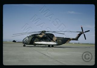 242 - 35mm Kodachrome Helicopter Slide - Hh - 53b Jolly Green 66 - 14433 In 1971