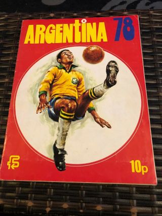 Fks World Cup Argentina 78 Football Sticker Album Missing 94