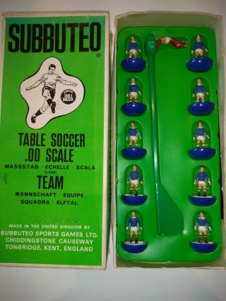 Vintage Subbuteo Hw Team - Scotland - Ref 318
