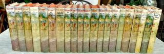 Complete Set The Buddy Series By Howard Garis 21 Volumes C&l All In Dust Jacket