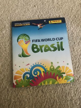 Panini Fifa World Cup Brasil 2014 Sticker Album 100 Complete