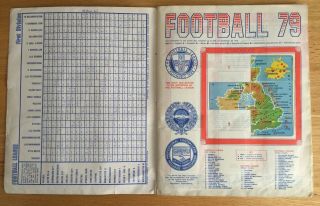 Panini Football 79 Near Complete Sticker Album 3