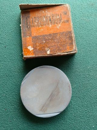 Vintage Carborundum Knife & Axe Sharpening Stone