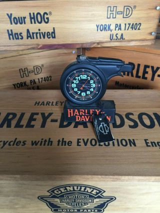 Harley Davidson Eagle Clock
