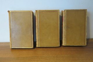 1857 - THE POETICAL OF PERCY BYSSHE SHELLEY - RARE 3 VOLUME SET 2