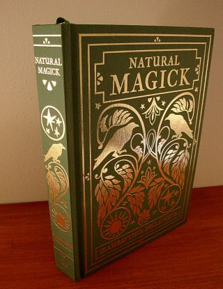 Rare Natural Magick By Porta / Hardcover Occult Witchcraft Herbalism Alchemy